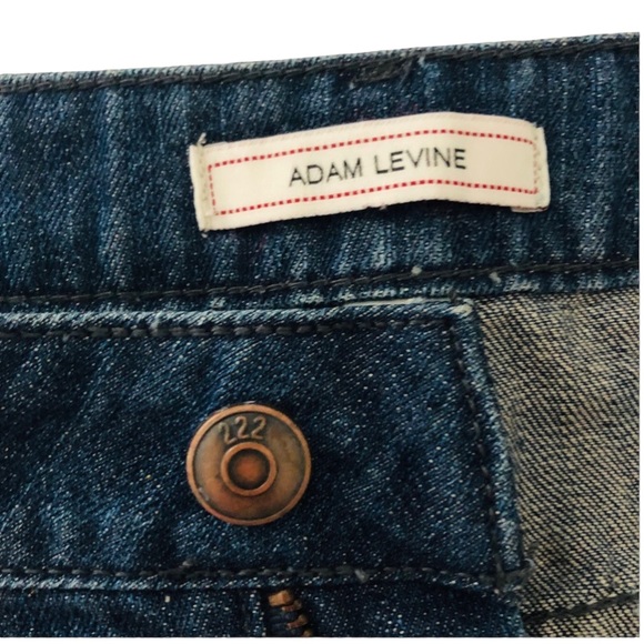 Adam Levine Collection Cutoff Denim Shorts Aztec Design - Picture 9 of 9